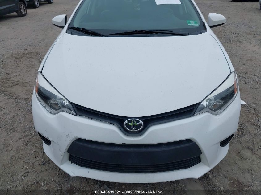 2016 TOYOTA COROLLA L - 2T1BURHE3GC567899