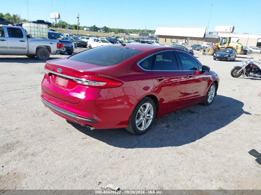 VIN 3FA6P0LU2JR203578 2018 FORD FUSION HYBRID no.4