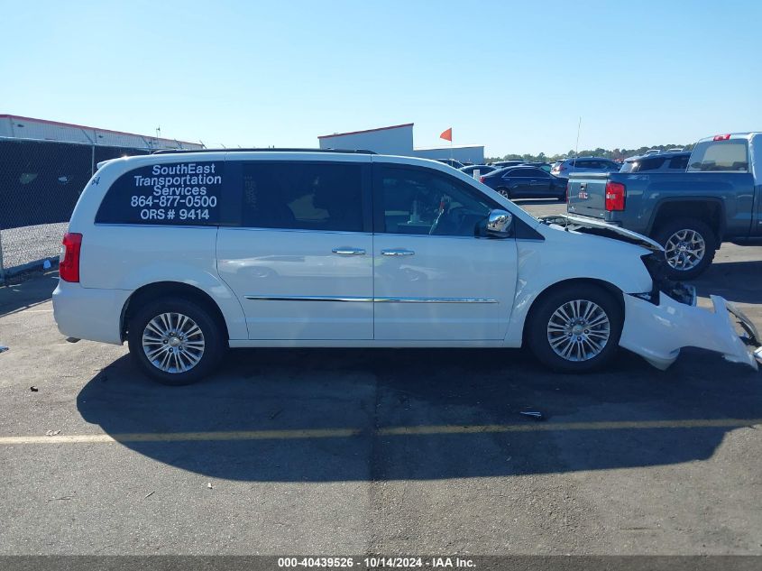 2015 Chrysler Town & Country Touring-L VIN: 2C4RC1CG1FR574439 Lot: 40439526