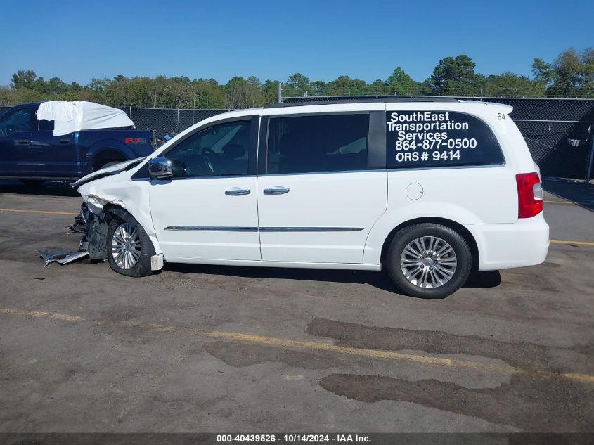 2015 Chrysler Town & Country Touring-L VIN: 2C4RC1CG1FR574439 Lot: 40439526