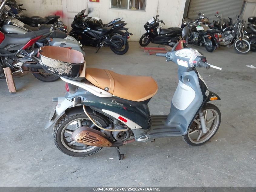 2003 Piaggio Lt 150 VIN: ZAPM228FX35002134 Lot: 40439532