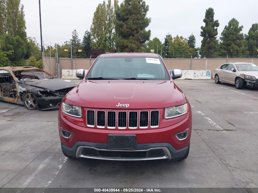 2014 Jeep Grand Cherokee Limited VIN: 1C4RJFBT9EC115376 Lot: 40439544