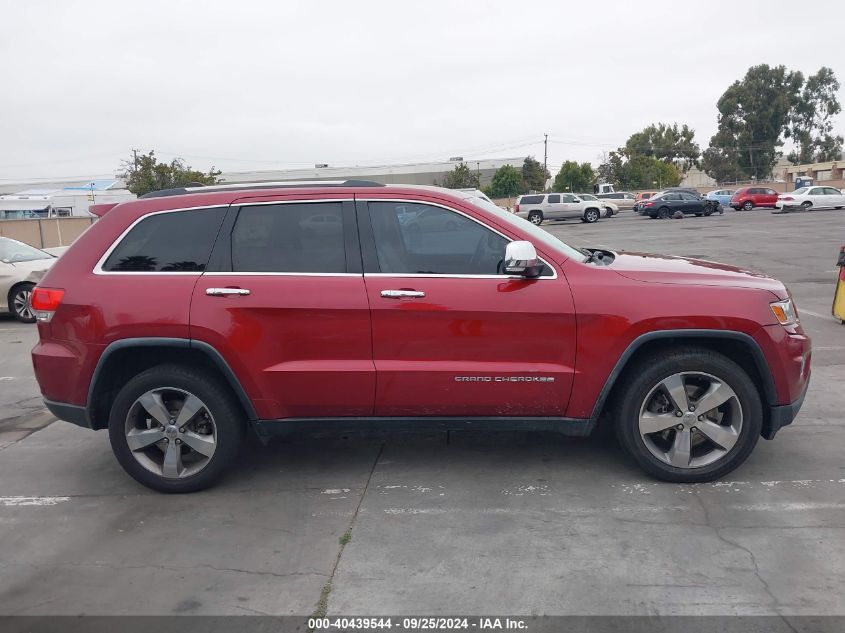 2014 Jeep Grand Cherokee Limited VIN: 1C4RJFBT9EC115376 Lot: 40439544