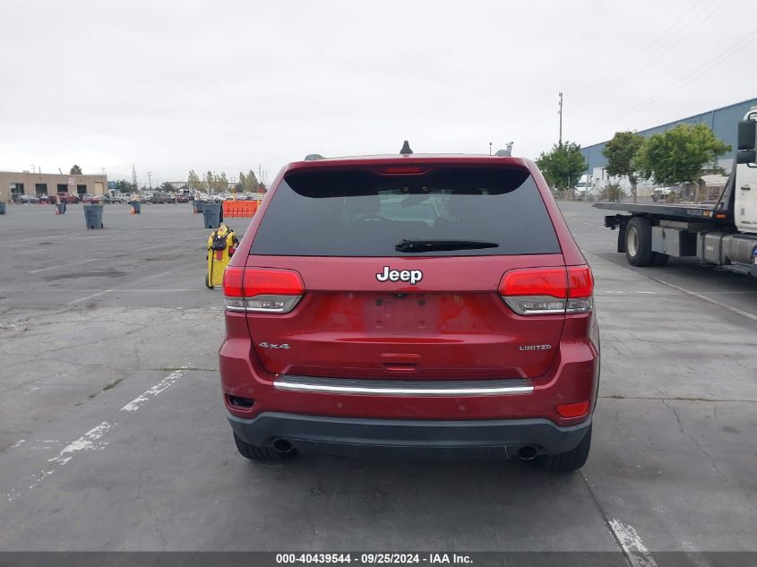 2014 Jeep Grand Cherokee Limited VIN: 1C4RJFBT9EC115376 Lot: 40439544