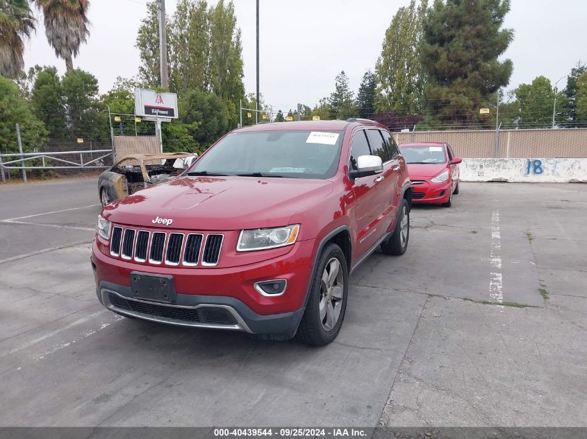 2014 Jeep Grand Cherokee Limited VIN: 1C4RJFBT9EC115376 Lot: 40439544