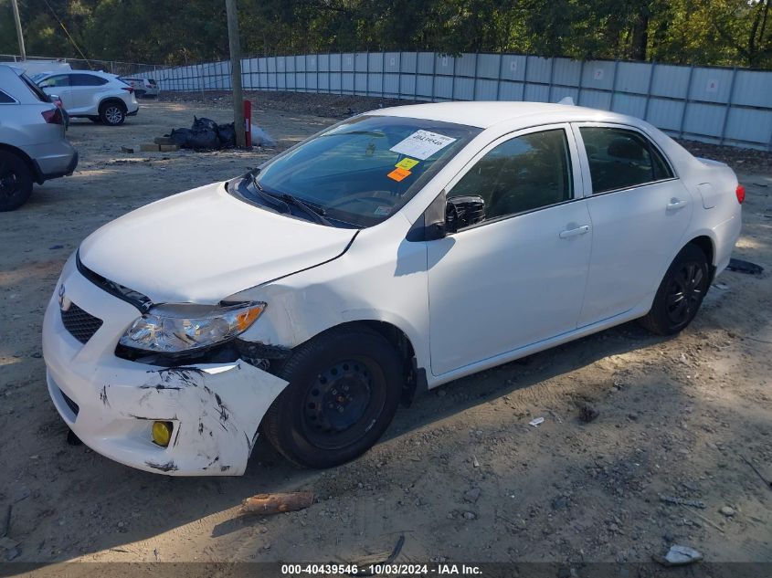 2009 Toyota Corolla Le VIN: JTDBL40E399028788 Lot: 40439546