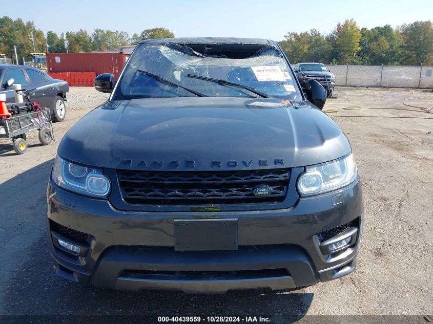 2017 Land Rover Range Rover Sport 3.0L V6 Supercharged Hse Dynamic VIN: SALWV2FV3HA157272 Lot: 40439559