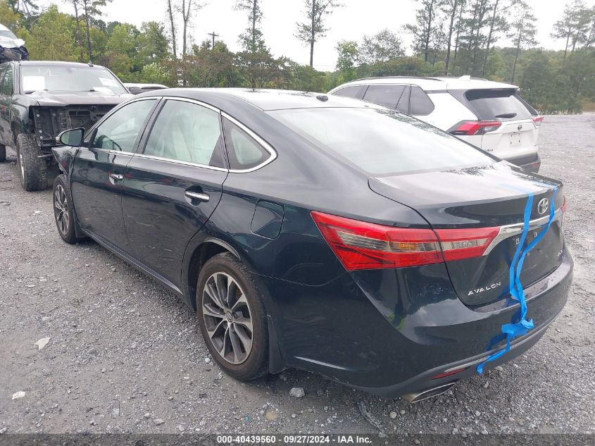 2018 Toyota Avalon Xle VIN: 4T1BK1EB5JU285657 Lot: 40439560