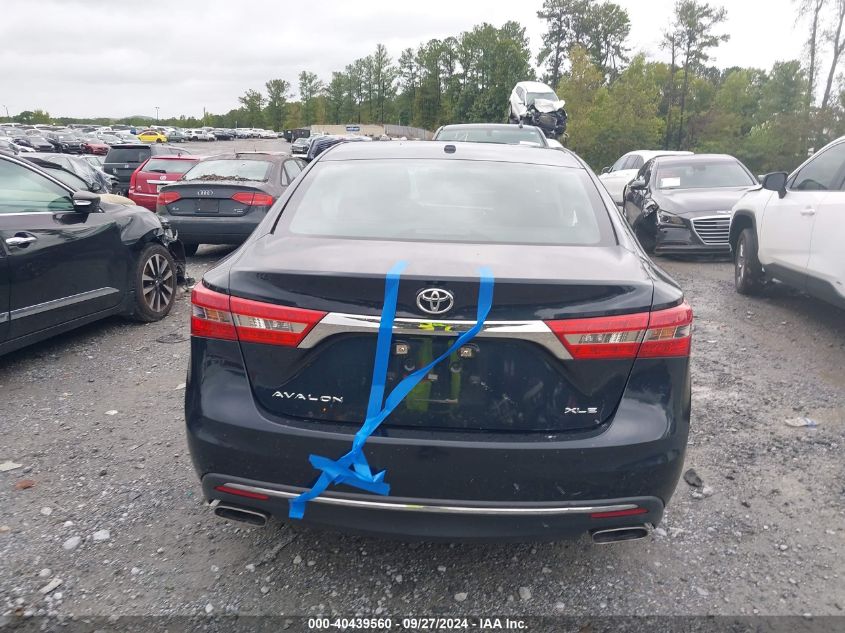 2018 Toyota Avalon Xle VIN: 4T1BK1EB5JU285657 Lot: 40439560