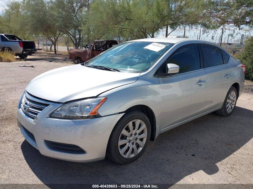 2015 NISSAN SENTRA FE+ S - 3N1AB7AP6FY289406