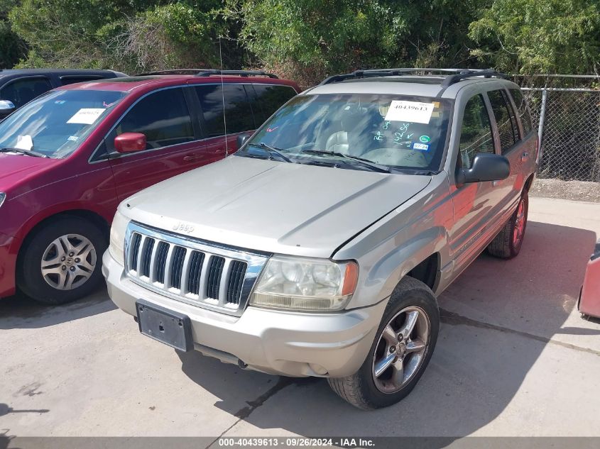 2004 Jeep Grand Cherokee Limited VIN: 1J8GW58N34C142561 Lot: 40439613