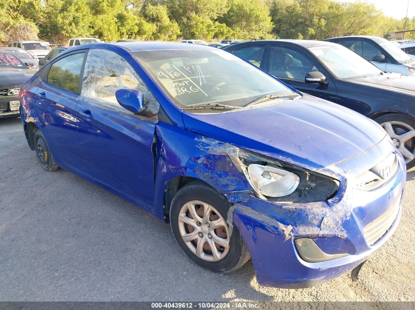 KMHCT4AE3EU674421 2014 Hyundai Accent Gls