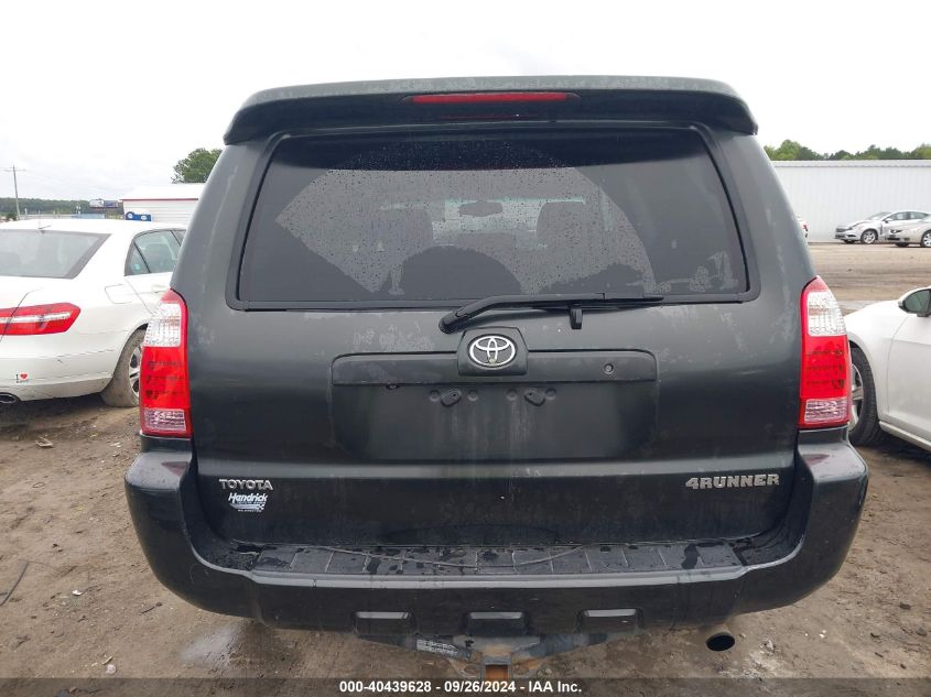 2006 Toyota 4Runner Limited V6 VIN: JTEZU17R060081513 Lot: 40439628