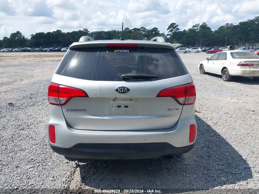 2015 Kia Sorento Ex V6 VIN: 5XYKU4A76FG634951 Lot: 40439629