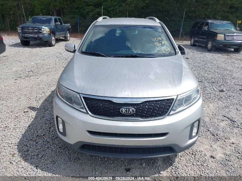 2015 Kia Sorento Ex V6 VIN: 5XYKU4A76FG634951 Lot: 40439629