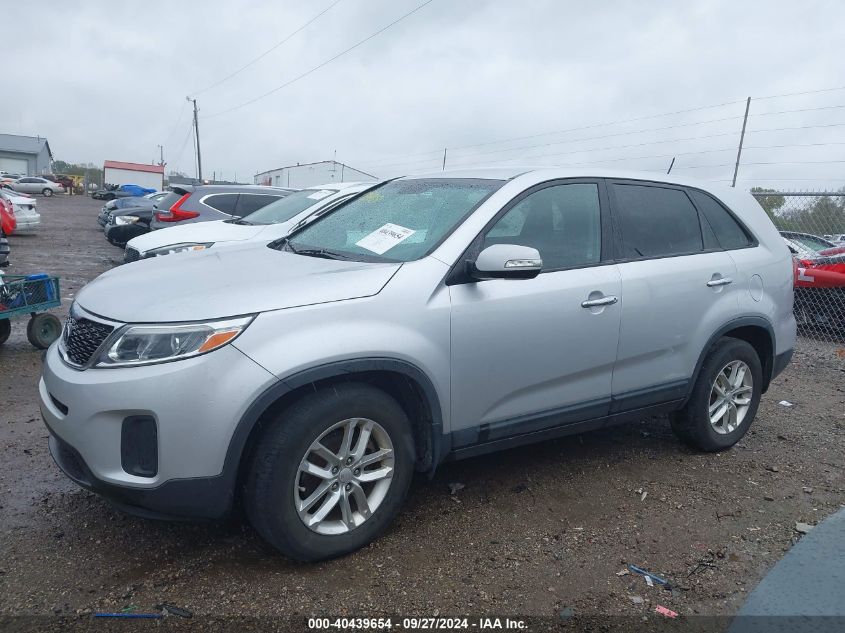 2015 Kia Sorento Lx VIN: 5XYKT3A68FG564597 Lot: 40439654