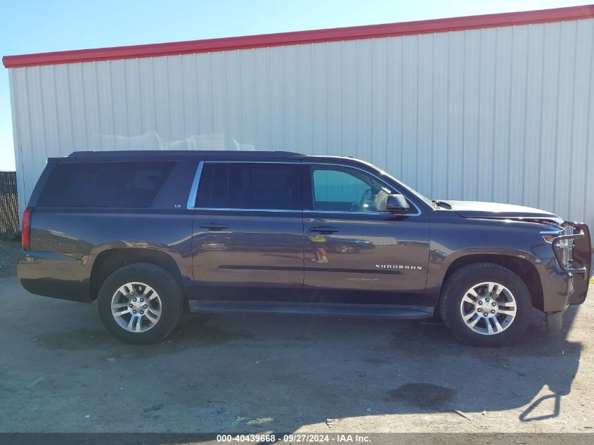 2015 Chevrolet Suburban 1500 Ls VIN: 1GNSKHEC0FR573609 Lot: 40439668