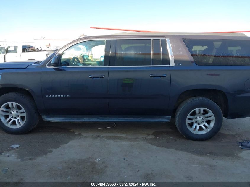 2015 Chevrolet Suburban 1500 Ls VIN: 1GNSKHEC0FR573609 Lot: 40439668