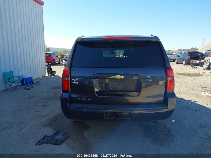 2015 Chevrolet Suburban 1500 Ls VIN: 1GNSKHEC0FR573609 Lot: 40439668