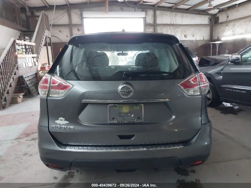 2016 Nissan Rogue S/Sl/Sv VIN: JN8AT2MT9GW013899 Lot: 40439672