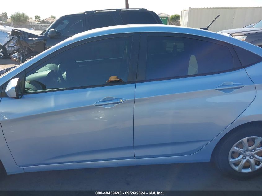 2014 Hyundai Accent Gls VIN: KMHCT4AE7EU729971 Lot: 40439693