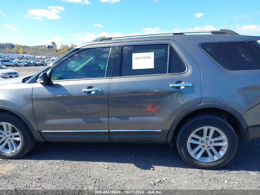 2013 Ford Explorer Xlt VIN: 1FM5K8D80DGA46287 Lot: 40439694