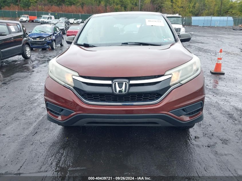 2015 Honda Cr-V Lx VIN: 2HKRM4H32FH605795 Lot: 40439721