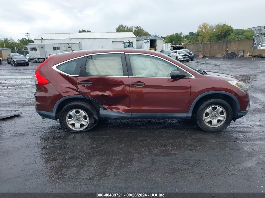 2015 Honda Cr-V Lx VIN: 2HKRM4H32FH605795 Lot: 40439721