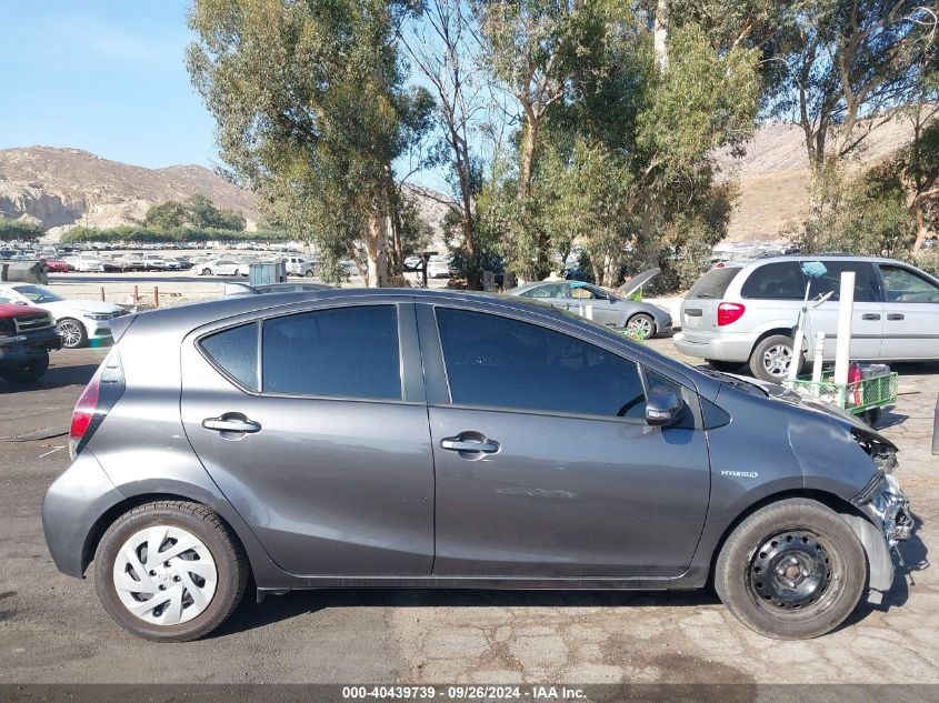 2016 Toyota Prius C VIN: JTDKDTB38G1124558 Lot: 40439739