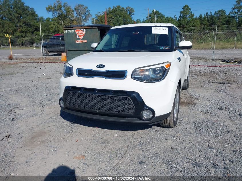 2016 Kia Soul + VIN: KNDJP3A58G7283552 Lot: 40439768