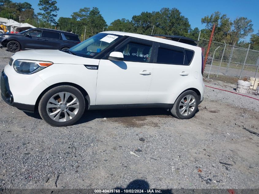 2016 Kia Soul + VIN: KNDJP3A58G7283552 Lot: 40439768