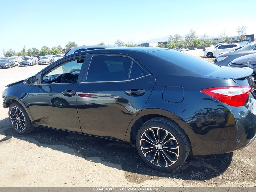 2015 Toyota Corolla S Plus VIN: 5YFBURHE7FP337409 Lot: 40439793