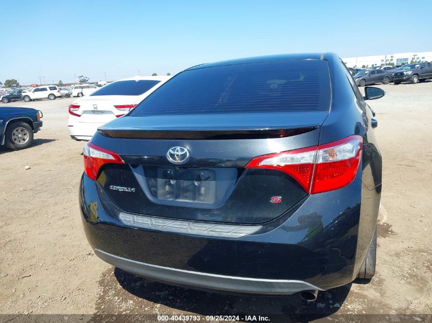 2015 TOYOTA COROLLA S PLUS - 5YFBURHE7FP337409