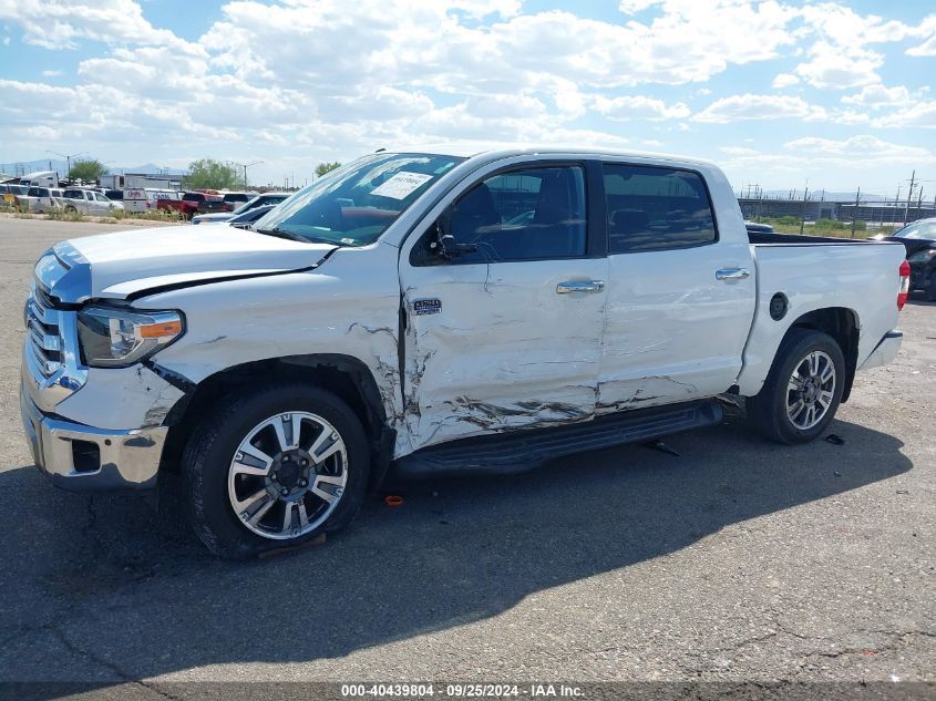 2018 Toyota Tundra 1794 5.7L V8 VIN: 5TFAY5F11JX715579 Lot: 40439804