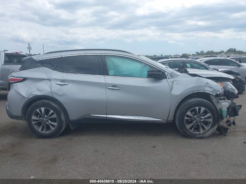 2018 Nissan Murano Sv VIN: 5N1AZ2MG2JN122520 Lot: 40439810