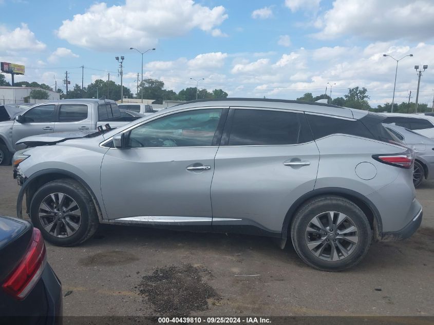 2018 Nissan Murano Sv VIN: 5N1AZ2MG2JN122520 Lot: 40439810