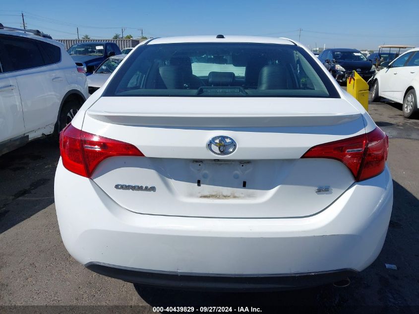 2017 Toyota Corolla Se VIN: 5YFBURHE9HP627721 Lot: 40439829