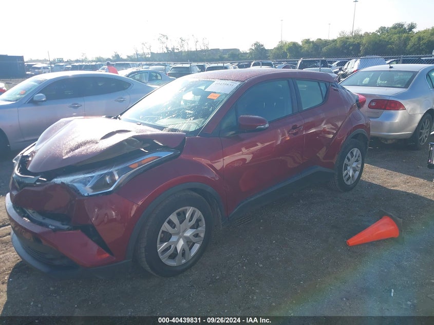 2019 TOYOTA C-HR VIN: JTNKHMBX3K1049611