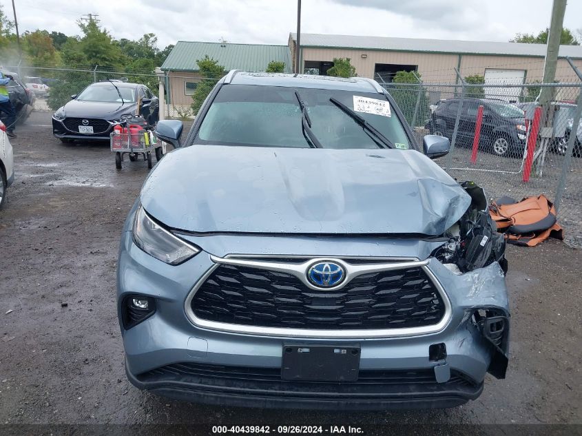 2023 TOYOTA HIGHLANDER HYBRID XLE - 5TDKBRCH4PS135739