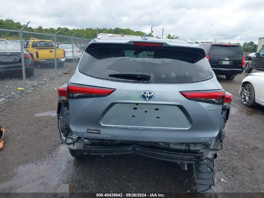 2023 TOYOTA HIGHLANDER HYBRID XLE - 5TDKBRCH4PS135739