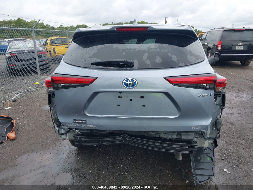 2023 TOYOTA HIGHLANDER HYBRID XLE - 5TDKBRCH4PS135739