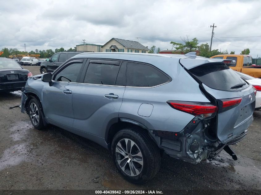 2023 TOYOTA HIGHLANDER HYBRID XLE - 5TDKBRCH4PS135739