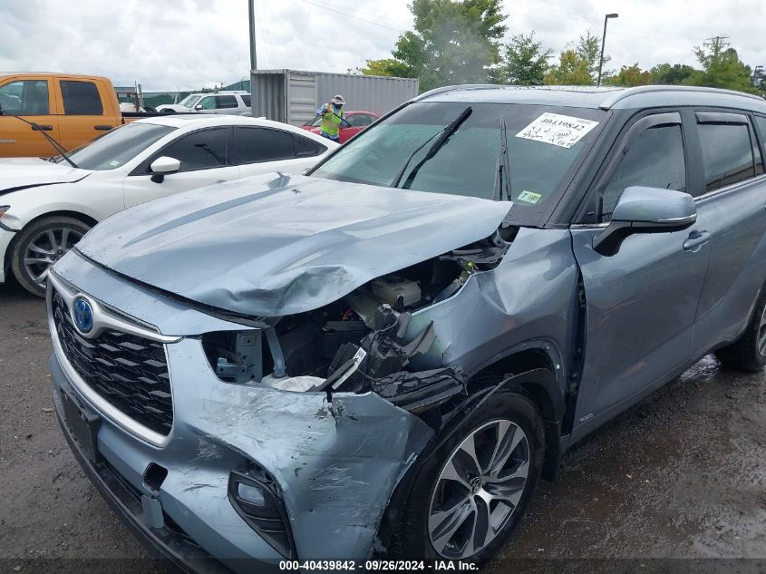 2023 TOYOTA HIGHLANDER HYBRID XLE - 5TDKBRCH4PS135739