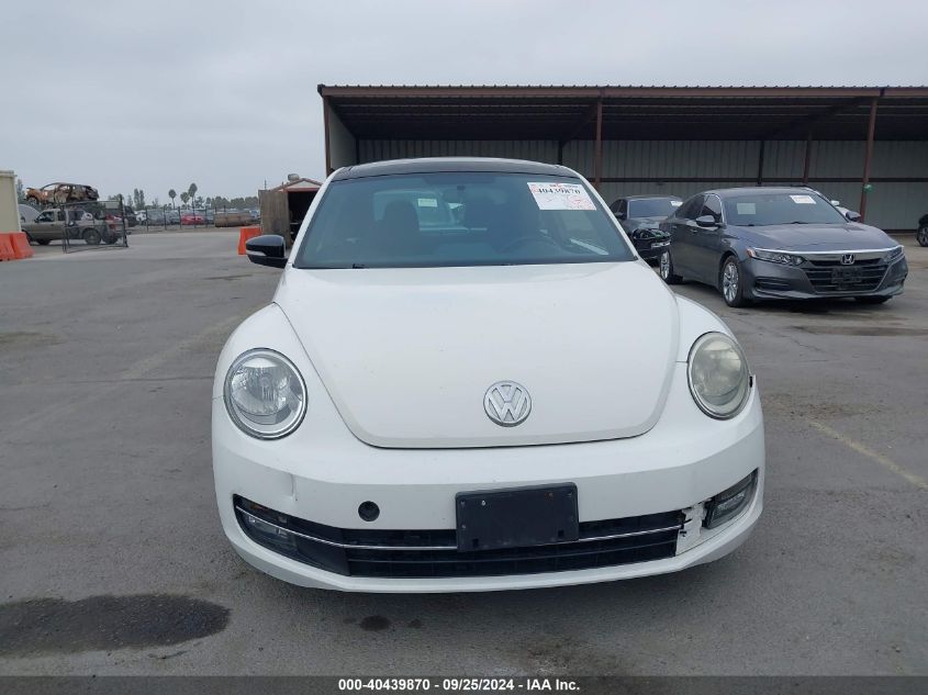 2012 Volkswagen Beetle 2.0T Turbo VIN: 3VWVA7AT4CM656897 Lot: 40439870