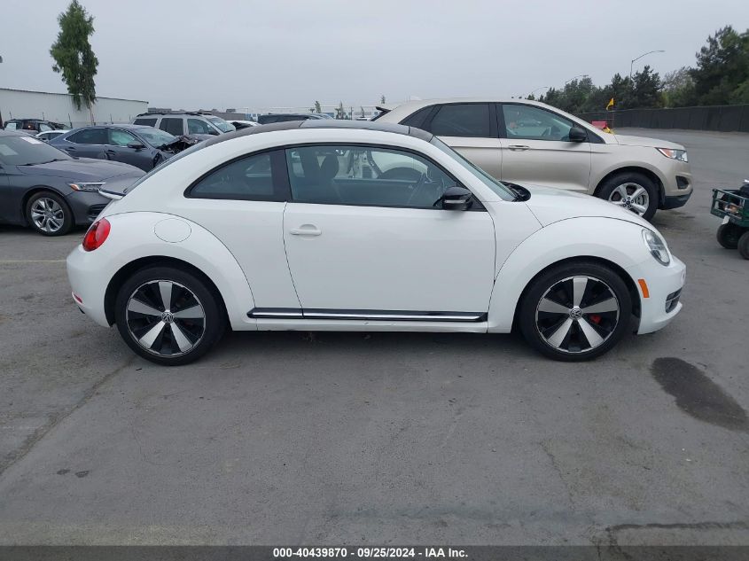 2012 Volkswagen Beetle 2.0T Turbo VIN: 3VWVA7AT4CM656897 Lot: 40439870