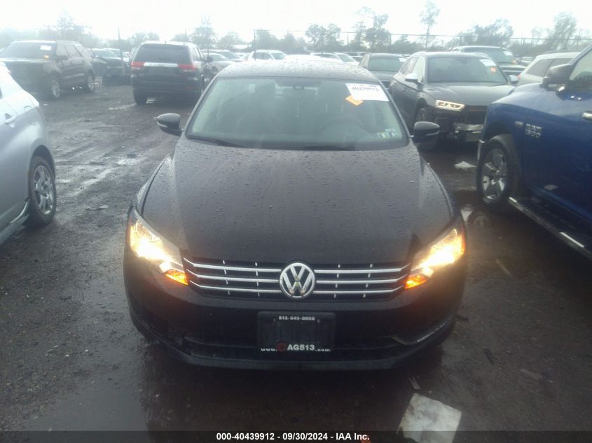 1VWBP7A31DC063230 2013 Volkswagen Passat Se