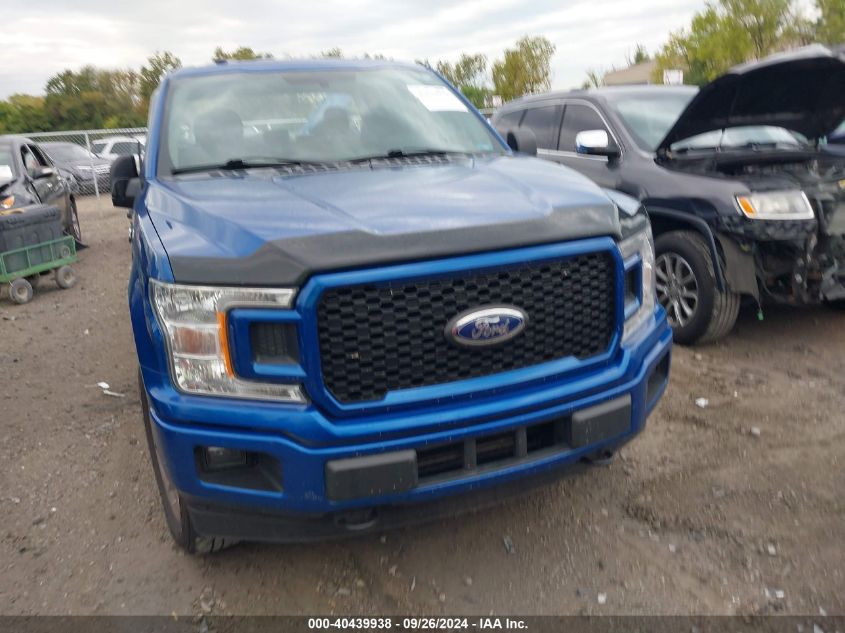 VIN 1FTEX1EP4JFC12900 2018 FORD F-150 XL