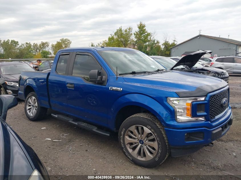 2018 Ford F-150 Super Cab VIN: 1FTEX1EP4JFC12900 Lot: 40439938