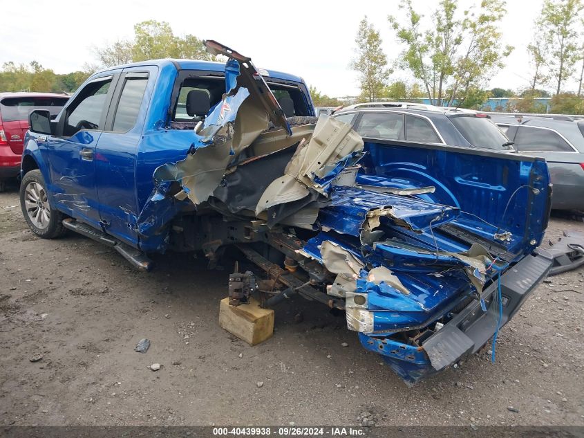VIN 1FTEX1EP4JFC12900 2018 FORD F-150 XL