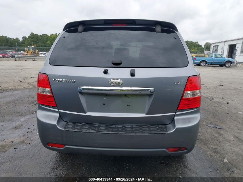 2008 Kia Sorento Lx VIN: KNDJD735785811074 Lot: 40439941